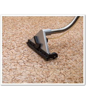 Removing carpet's tough stains